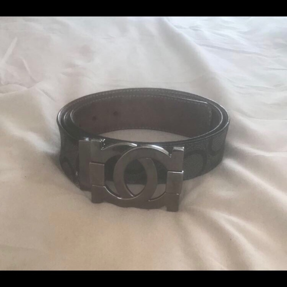 Ferragamo adjustable leather belt